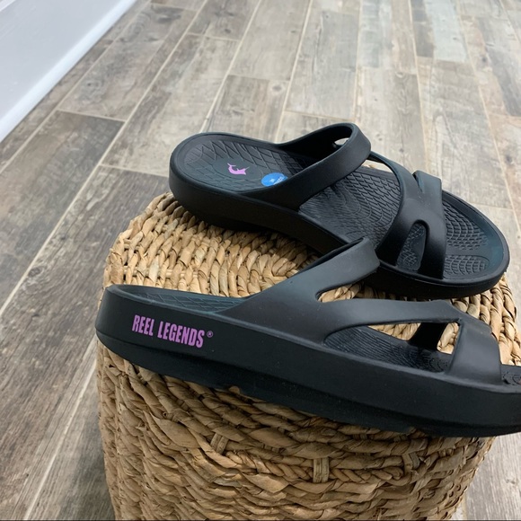 Reel Legends Slide On Comfort Sandals - Picture 4 of 6